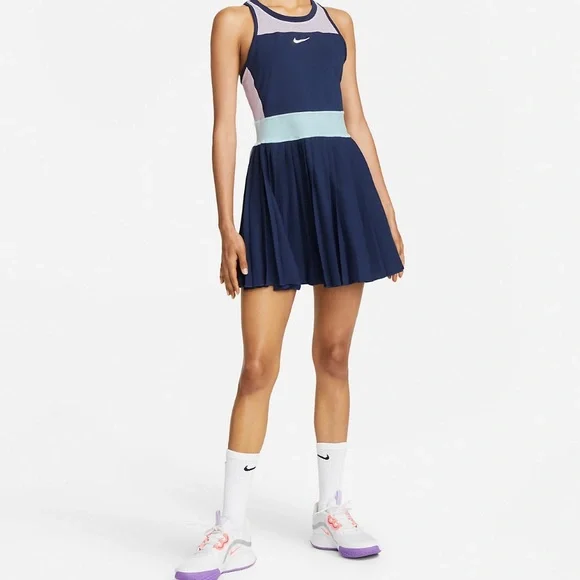 Nike Court Dry Fit Slam Tennis Dress - Picture 2 of 8